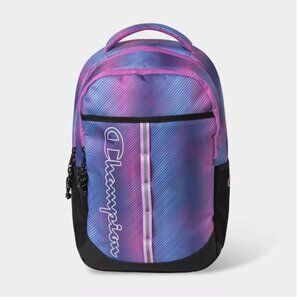 Champion Center Backpack – Blue/Pink